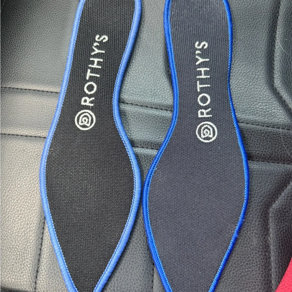 Rothy's Women's Red Pointed Knit Flats